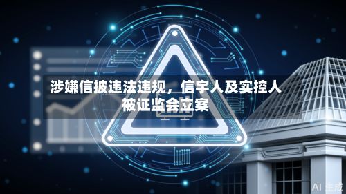 涉嫌信披违法违规，信宇人及实控人被证监会立案-第2张图片