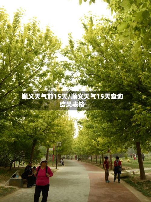 顺义天气前15天/顺义天气15天查询结果表格-第2张图片