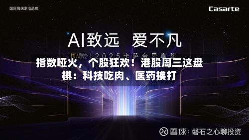 指数哑火，个股狂欢！港股周三这盘棋：科技吃肉、医药挨打-第2张图片
