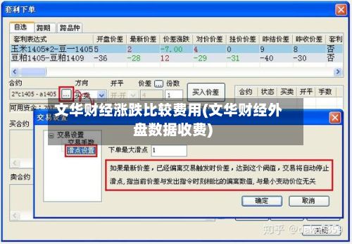 文华财经涨跌比较费用(文华财经外盘数据收费)