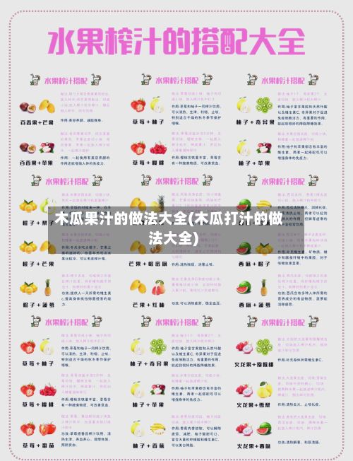 木瓜果汁的做法大全(木瓜打汁的做法大全)-第3张图片