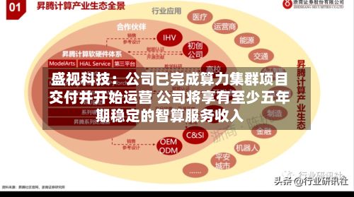盛视科技：公司已完成算力集群项目交付并开始运营 公司将享有至少五年期稳定的智算服务收入