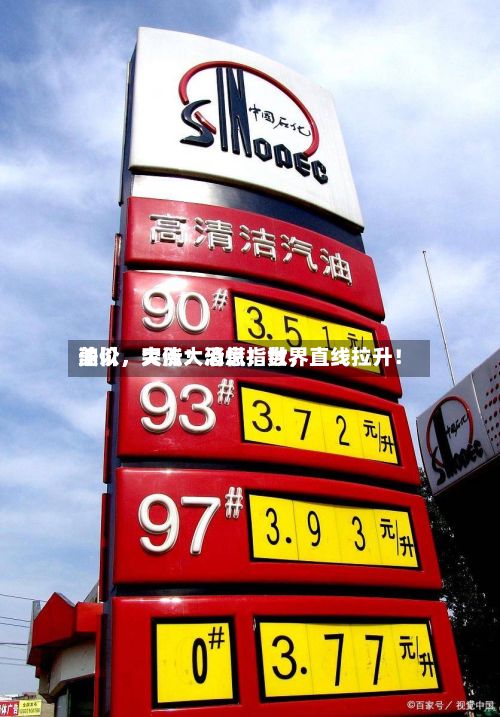 美以	，突传大消息！世界油价，大涨！恐慌指数，直线拉升！-第2张图片