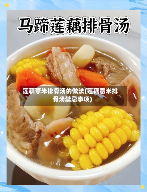 莲藕薏米排骨汤的做法(莲藕薏米排骨汤禁忌事项)-第3张图片