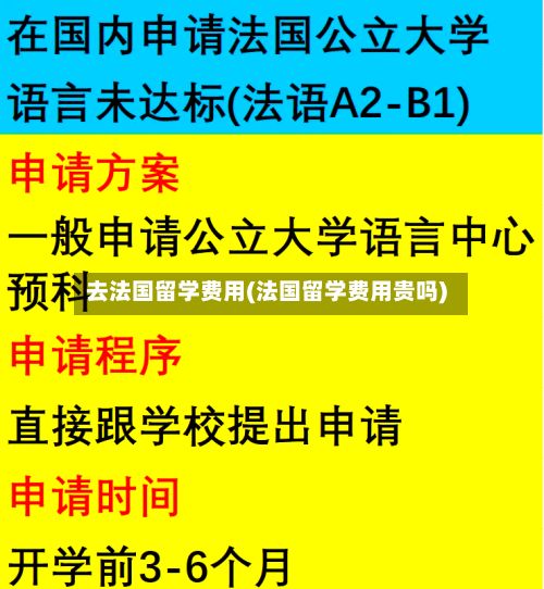 去法国留学费用(法国留学费用贵吗)