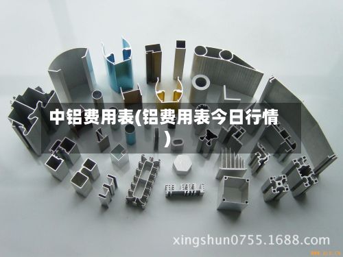 中铝费用表(铝费用表今日行情)-第3张图片