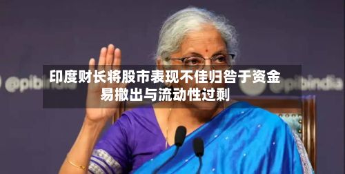 印度财长将股市表现不佳归咎于资金易撤出与流动性过剩-第2张图片