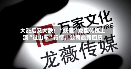 大涨后又大跌！“妖股”龙版传媒上演“过山车	”行情，公司最新回应-第2张图片