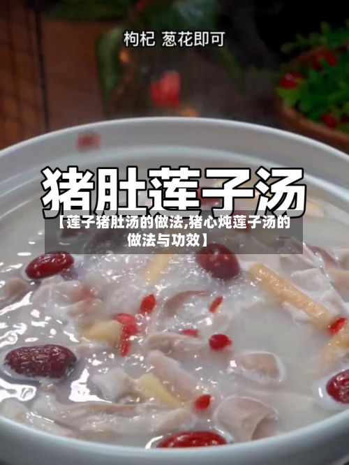 【莲子猪肚汤的做法,猪心炖莲子汤的做法与功效】