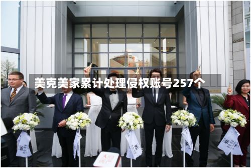 美克美家累计处理侵权账号257个-第2张图片