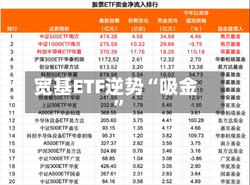 宽基ETF逆势“吸金”-第3张图片