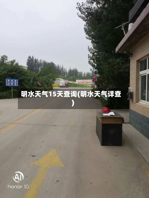 明水天气15天查询(明水天气详查)