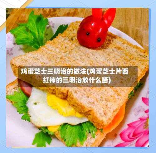 鸡蛋芝士三明治的做法(鸡蛋芝士片西红柿的三明治放什么酱)