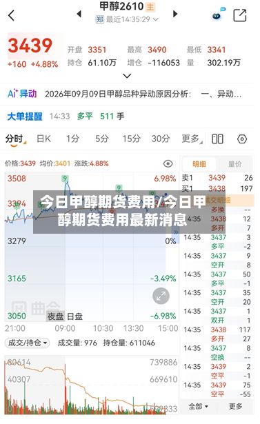 今日甲醇期货费用/今日甲醇期货费用最新消息-第3张图片