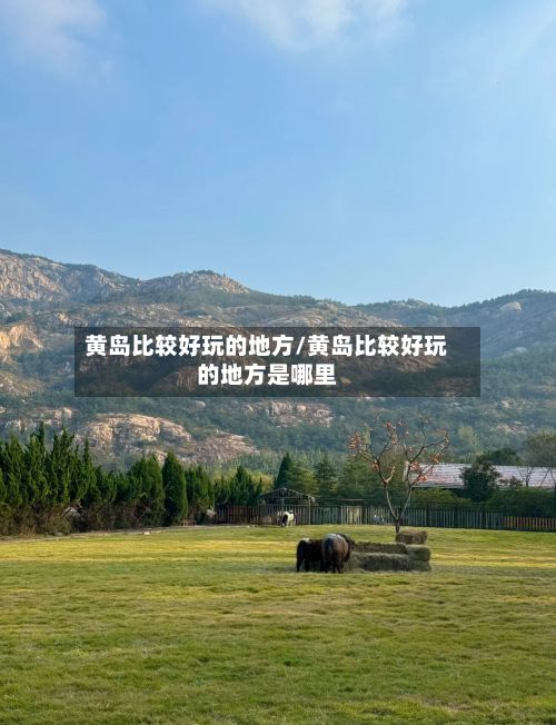 黄岛比较好玩的地方/黄岛比较好玩的地方是哪里