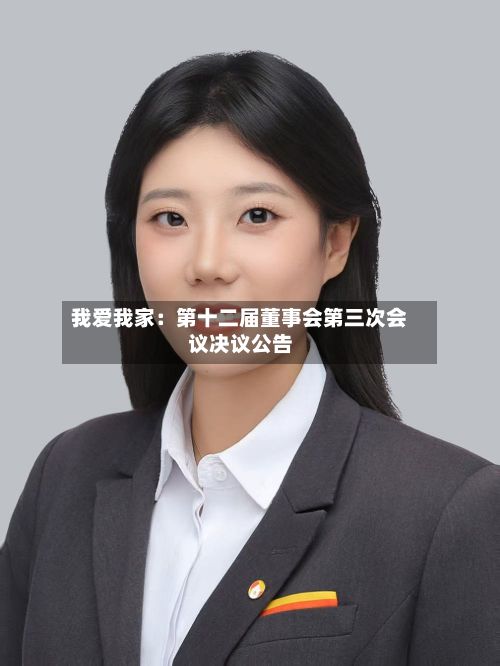 我爱我家：第十二届董事会第三次会议决议公告