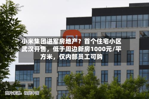 小米集团进军房地产？首个住宅小区武汉开售，低于周边新房1000元/平方米	，仅内部员工可购-第2张图片