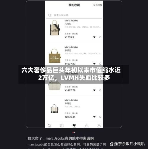 六大奢侈品巨头年初以来市值缩水近2万亿，LVMH失血比较多-第2张图片