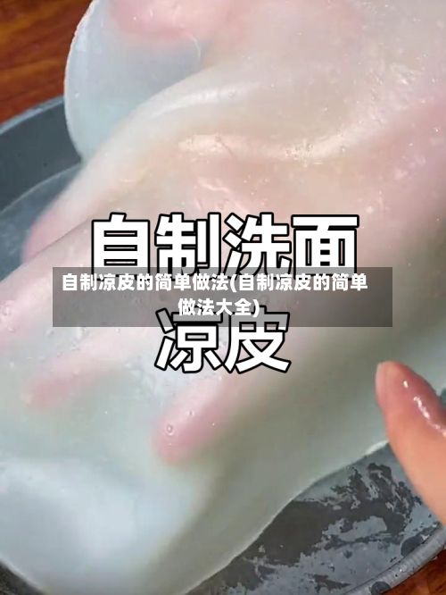 自制凉皮的简单做法(自制凉皮的简单做法大全)