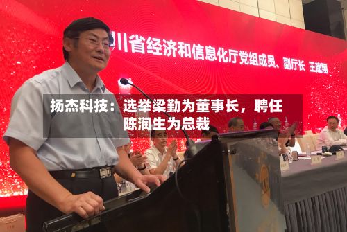 扬杰科技：选举梁勤为董事长，聘任陈润生为总裁-第2张图片