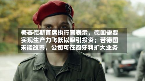梅赛德斯首席执行官表示，德国需要实现生产力飞跃以吸引投资；若德国未能改善，公司可在匈牙利扩大业务