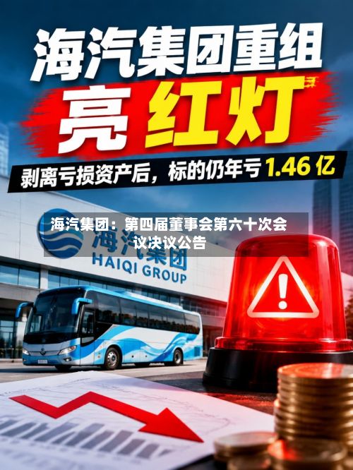 海汽集团：第四届董事会第六十次会议决议公告