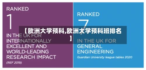 【欧洲大学预科,欧洲大学预科班排名】-第3张图片
