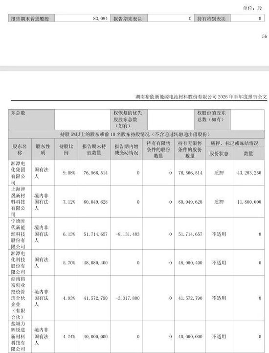 450亿正极材料龙头，遭宁德时代减持